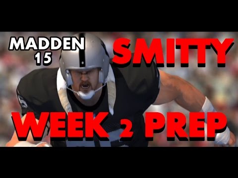 Madden 15 Smitty Swollenpecker Week 2 Prep - Connected Career