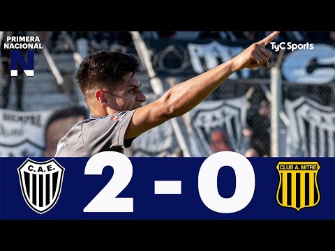 Estudiantes (BA) 2-0 Mitre (SdE) | Primera Nacional | Fecha 17 (Zona B)