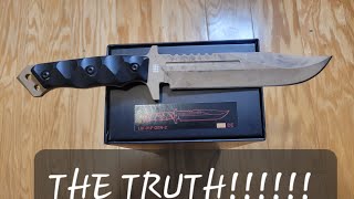 A TRUE COMBAT UTILITY KNIFE! @halfbreedblades LARGE INFANTRY KNIFE REVIEW!!! 