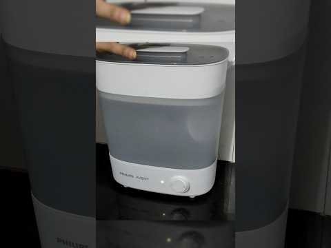 How to use Philips Avent bottle sterilizer #swatimahendru #newbornbaby #pregnancyvlog #babysafe
