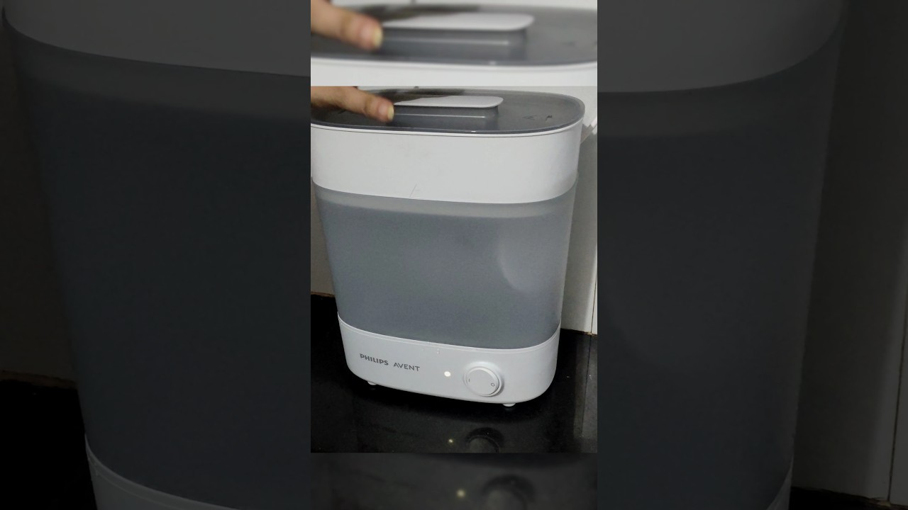How to use Philips Avent bottle sterilizer #swatimahendru #newbornbaby #pregnancyvlog #babysafe