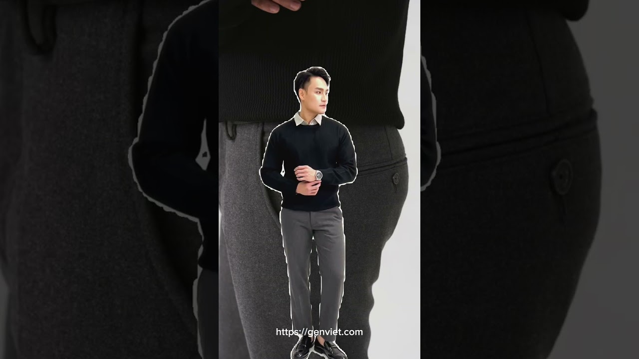 Quần Tây Nam Chất Dạ Giữ Nhiệt