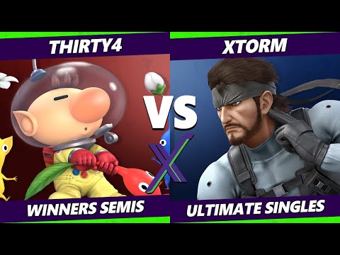 S@X 404 Online Winners Semis - thirty4 (Olimar) Vs. Xtorm (Snake) Smash Ultimate - SSBU
