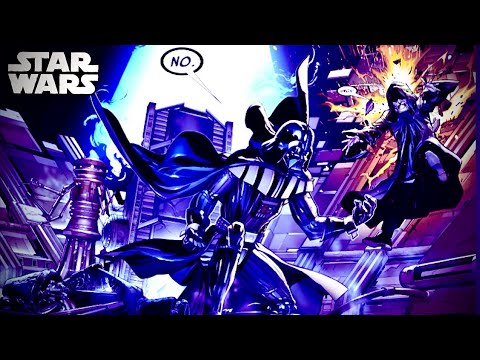 The Time Vader Threw Hands With Palpatine Fresh Off The Operating Table - Darth Vader 2017 Issue 1