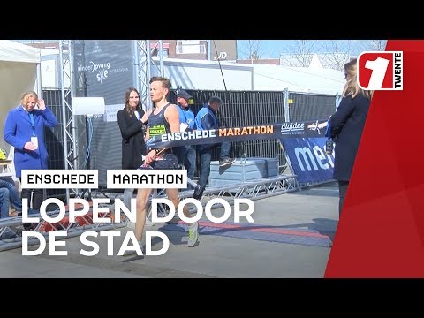 Klaas van Pijkeren uit Dronten loopt marathon Enschede binnen de drie uur Klaas van Pijkeren uit Dronten loopt marathon Enschede binnen de drie uur