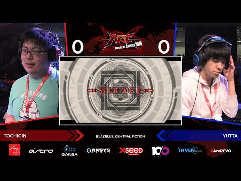 ArcRevo America 2019: Tochigin vs Yutta - BlazBlue: Central Fiction - Losers Top 8