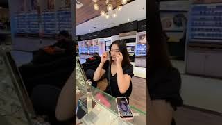 Download lagu Amanda Caesa Testing Kacamata Baru #shorts mp3