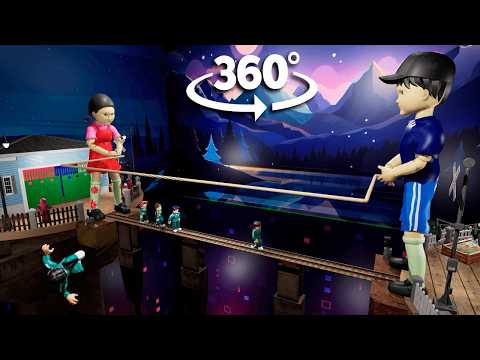 360° ROBLOX Squid Game 3: Jump Rope Challenge