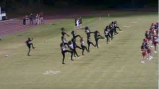 preview picture of video 'OHS Osborne High School Marching Band Halftime Show Aug 31 2012 at McNair High School Football Game'