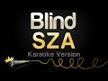 SZA Blind Karaoke Version