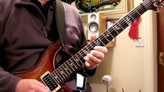 Arithmatic, by Eric Johnson Guitar solo cover