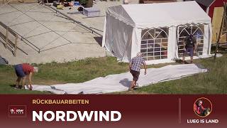 NORDWIND-Rückbau Freilichtkulissen