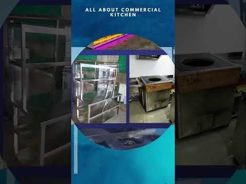 Silver Stainless Steel Fast Food Stall