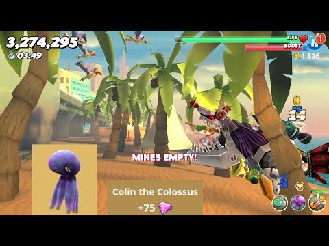 Win Colin the Colossus (Jelly Eater in Arabian Sea) Live Contest - Hungry Shark World