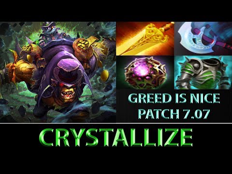 Crystallize [Alchemist] Greed Is Always Nice ► Dota 2 7.07