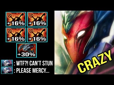 OMG CAN'T Stun +94% Status Resistance Carry Vengeful 4x Sange and Yasha New Imba Build 7.20 Dota 2