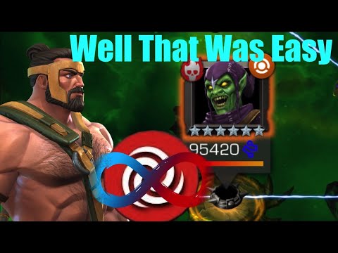 Hercules Easily Stun Locks 7.1.2 Green Goblin Boss | MCoC