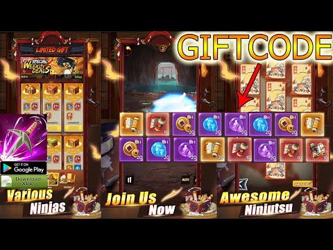 Ninja Legend Idle & 5 Giftcodes Gameplay || All Redeem Codes Ninja Legend Idle - Naruto RPG game