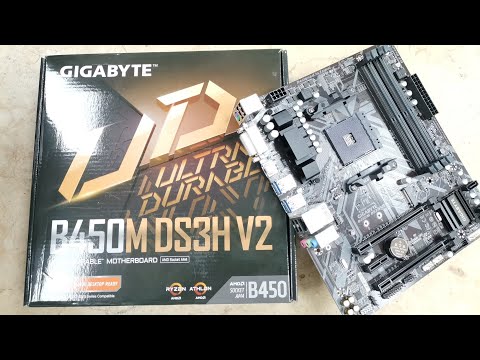 Gigabyte B450M DS3H V2 1.0 Gigabyte B450M DS3H V2 1.0