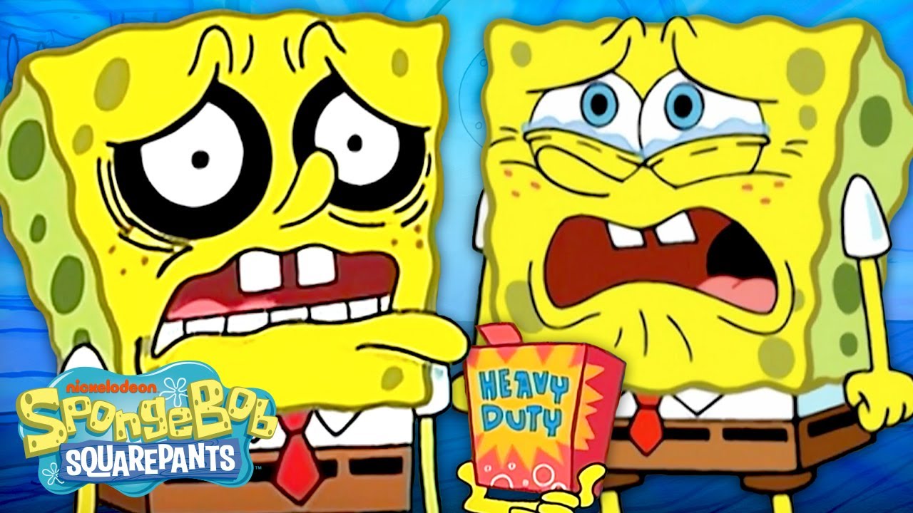 SpongeBob's Most Tearful Moments in Bikini Bottom! 😭 | SpongeBob