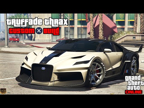 Gta5 Online : Truffade Thrax Customization !! (Bugatti Divo)