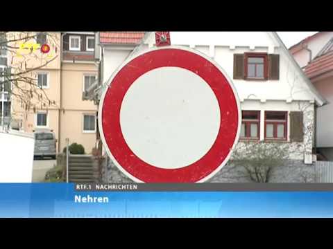 RTF.1-Nachrichten: Bohlstraße in Nehren muß wieder geöffnet werden