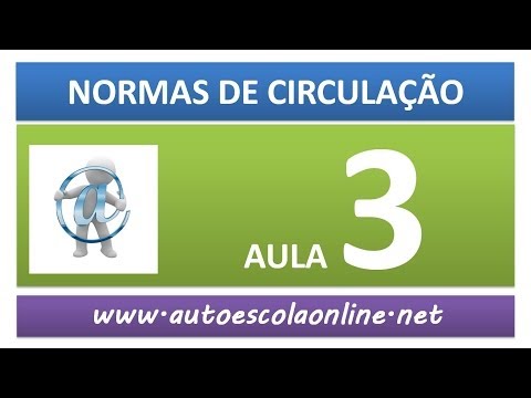 AULA 47 NORMAS DE CIRCULAÇÃO - AULA LEGISLAÇÃO DE TRÂNSITO E PROVA SIMULADA DO DETRAN