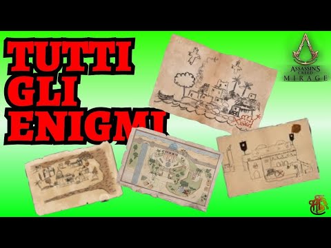 Tutti gli Enigmi GUIDA Assassin's Creed Mirage ITA