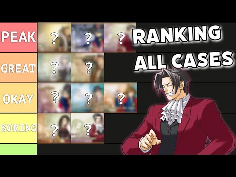 Ranking All Cases in Ace Attorney Investigations