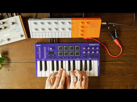 a dawless lofi beat on a summer morning (seqtrak + tempokey)