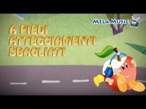 A piedi: atteggiamenti sbagliati - Okkio alla strada @Mela_Educational