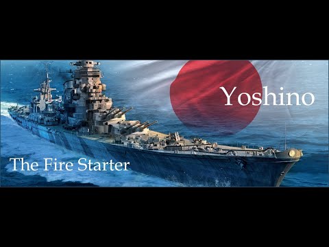 World of Warships - Yoshino Review, the fire starter