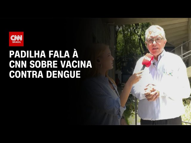 Ministro da Saúde detalha vacina contra a dengue | LIVE CNN