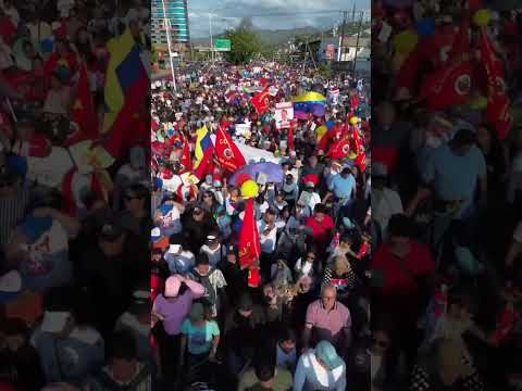 Municipio Simón Bolivar MARCHA POR LA PAZ y LA SOBERANÍA NACIONAL ❤️🇻🇪❤️👉🏽✌🏽🫂