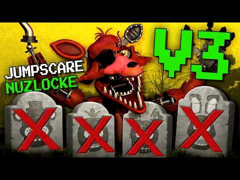 Finally Trying The FNAF Jumpscare NUZLOCKE 3.0 (The HARDEST version yet)