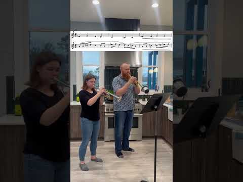 Petr Eben - Duet for two trumpets V. Corale 🎺Preston Bailey & Grace O’Connell