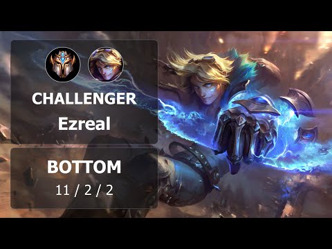 [ADC] Ezreal vs Vayne | KR Challenger | Patch 9.5
