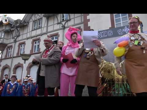 Rathausstürmung am Schmutzigen Donnerstag in Gottmadingen  23.02.2017  (4K)