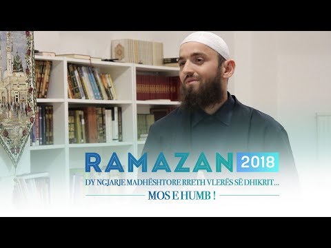 Dy ngjarje madhështore rreth vlerës së dhikrit...mos e humb ! | Hoxhë Ardian Elezi