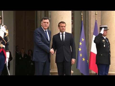 ماكرون يلتقي رئيس الوزراء الليبي في باريس