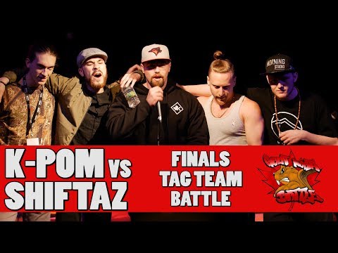 K-POM vs SHIFTAZ - GNB 2017 - TAG TEAM FINALS