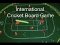 International Cricket Board Game