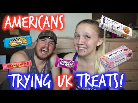 AMERICANS TRYING UK TREATS│Danielle Ruppert Video