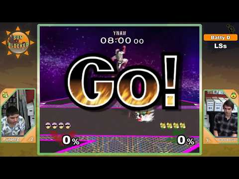 SunBlocked 36 Melee Singles: PurpleZ (Fox) Vs. Battery (Falcon) LF