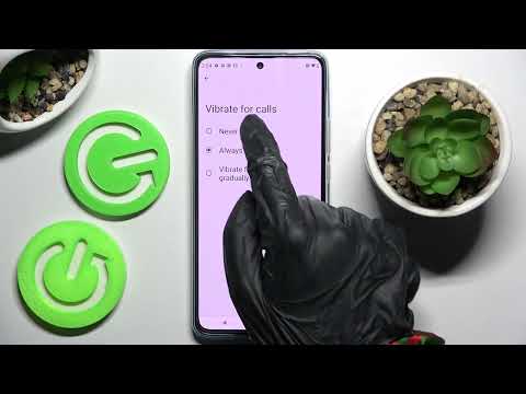 How to Enter Vibration Settings in MOTOROLA EDGE 30 - Customize Vibrations