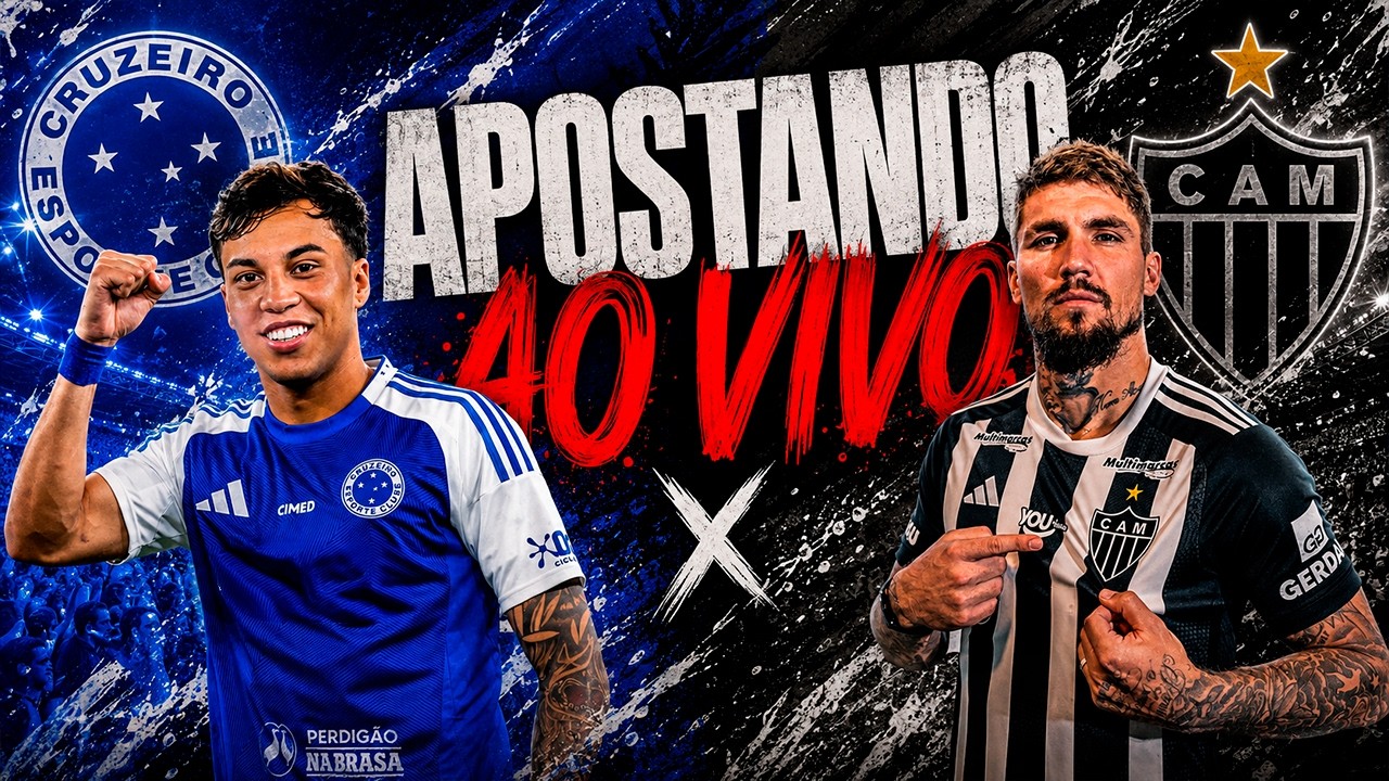 🔴 AO VIVO | CRUZEIRO X ATLETICO-MG | REACT I APOSTAS AO VIVO - 25-08-26