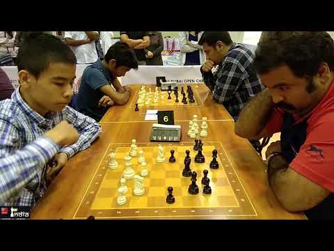 Vokhidov Shamsiddin (2518) vs Ratnakaran (2383) | Dubai Blitz 2019