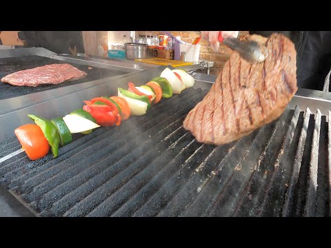 Beef Big Steak Chimichurri, Big Grill. London Street Food