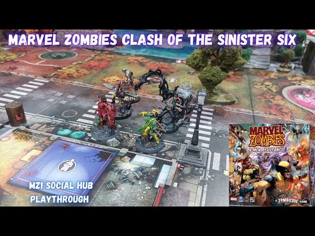 Vídeo relacionado con CMON | Marvel Zombies: Clash of The Sinister Six | Expansión | Juego de Mesa Cooperativo en el Apocalipsis Zombi | A Partir de 14 Años | De 1 a 6 Jugadores | 60 Minutos por Partida | Español