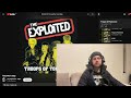 The Exploited - They Won't Stop Reaction & First Listen
